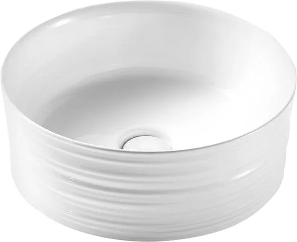 картинка Накладная раковина  Grossman GR-3025 40,5 * 40,5  белая от магазина сантехники CULTA