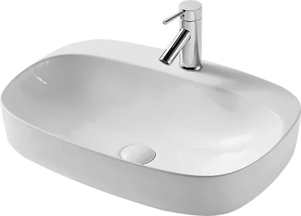картинка Накладная раковина  Grossman GR-3027 60 * 42,5  белая от магазина сантехники CULTA